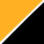 PRETO e LARANJA